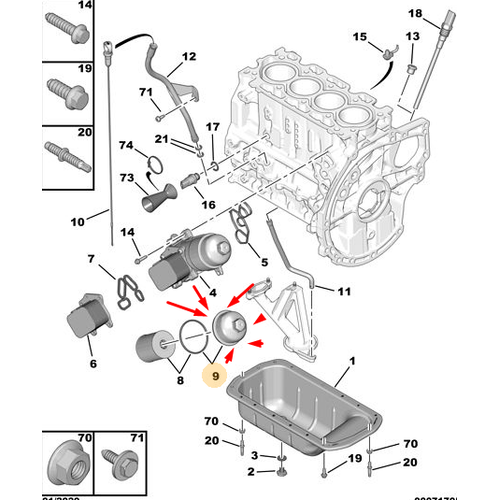 ORIJINALYA SOGUTUCU PETEK 1103L1