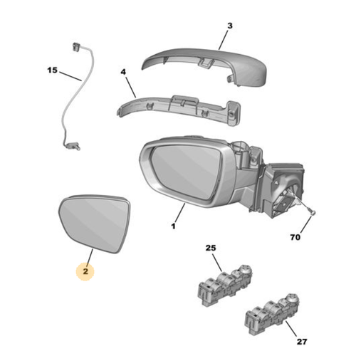 Orijinal 5008 Dikiz Aynas Sa P87E   1618048080