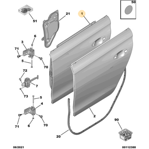 Orijinal 508 Arka Kap Sa R8   9822029280