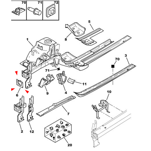 ORIJINAL 307 �n �asi U� Sac� - Sol    7212JH