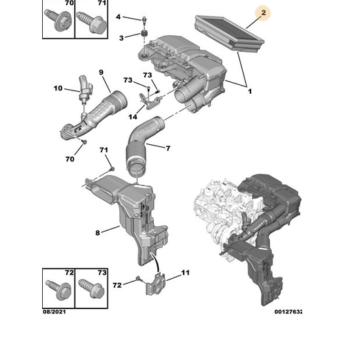 ERP HAVA FILTRESI (DV5R) (9813908880)   1683830180