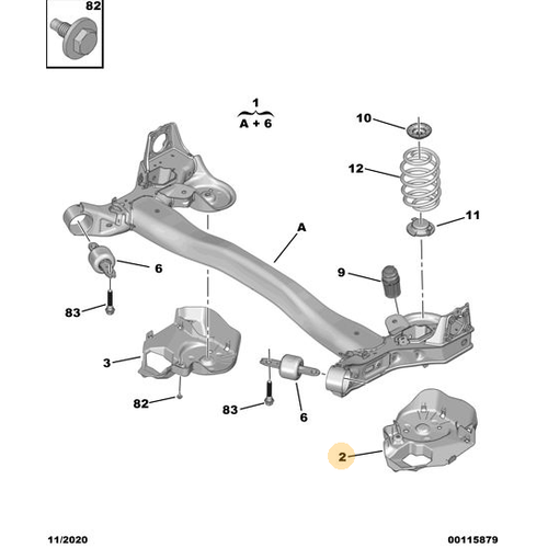 ORIJINAL  SOL ARKA S�SPANS�YON KORUMA LEVHASI    1618845880