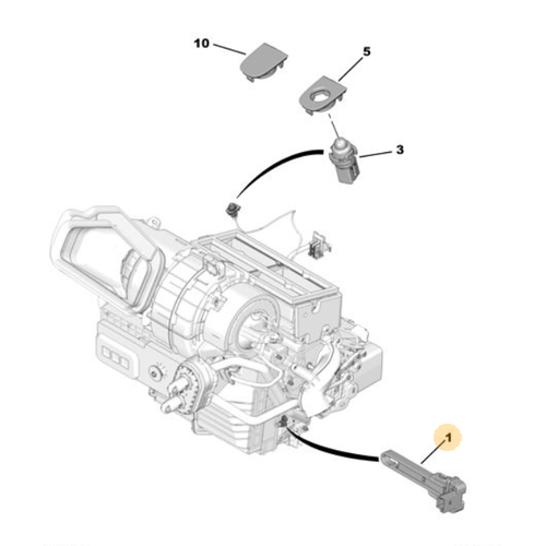 Orijinal Evaporatr Sonras 308 T9  3008 T84  5008 T87 508 R8  6445YY