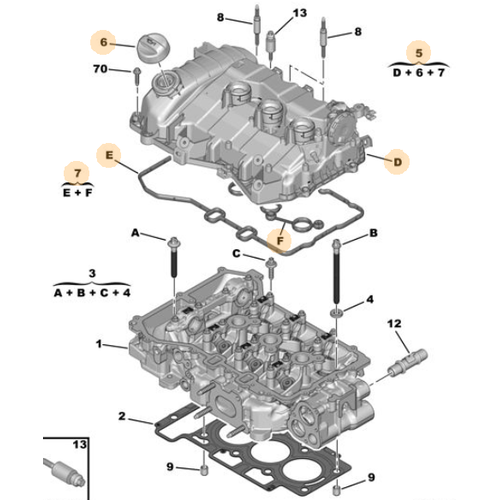 Orjinal 1.2 Klbtr Kapak 9812111980