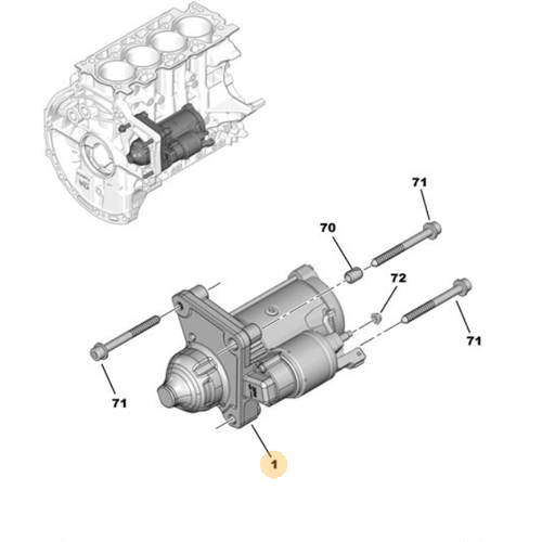 Orijinal Mar Motoru 308 T9 5008 P87E   508 R8  Rifter K9  9825233080