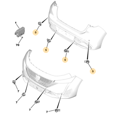 Orijinal   Mesafe Sensr DS4   308 P5  2008 P24E 508 R8  Rifter K9 1633559380