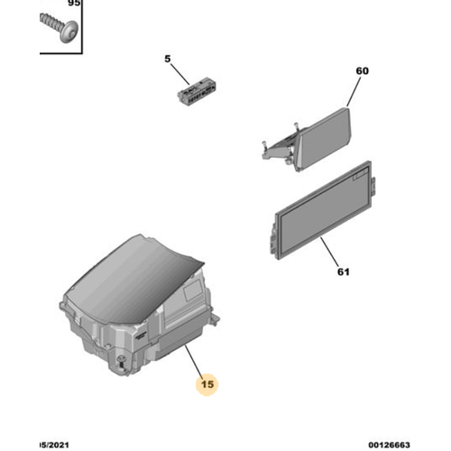 Orijinal DS4 Head Up Display    9832117480