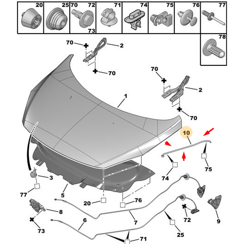 ORIJINAL 307 Kaput Dayama Demiri   792745