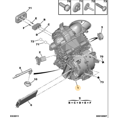 Orijinal 207 Evaporatr Kutusu    1606216780