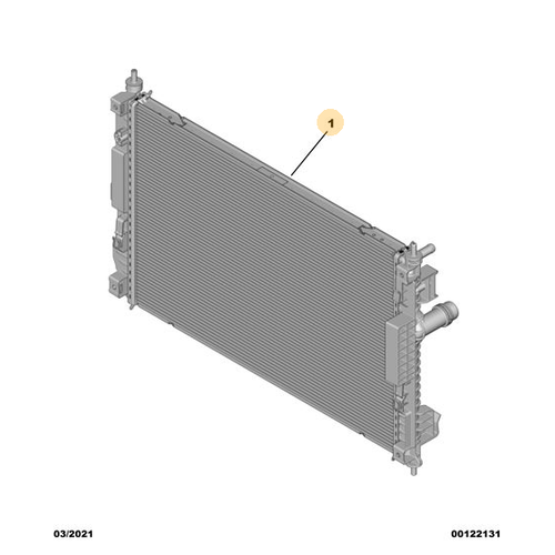 ORIJINAL SU  RADYAT�R    9838520180