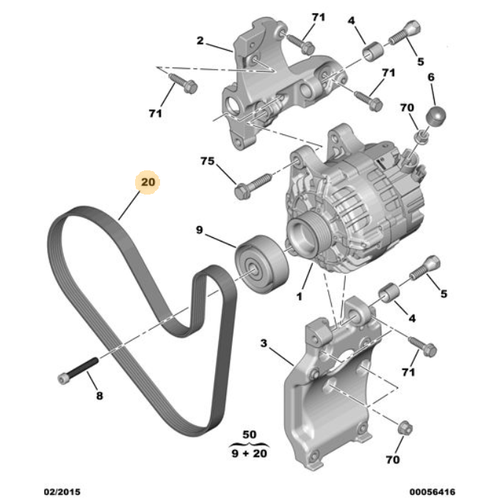 Orijinal 207 V Kay    5750YJ