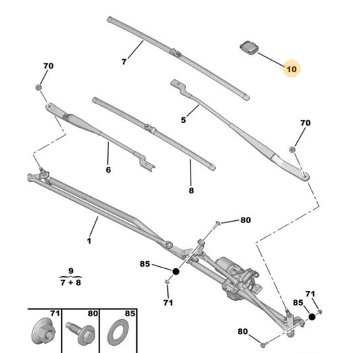 Orijinal Yamur Sensr 308 T7  6405LY