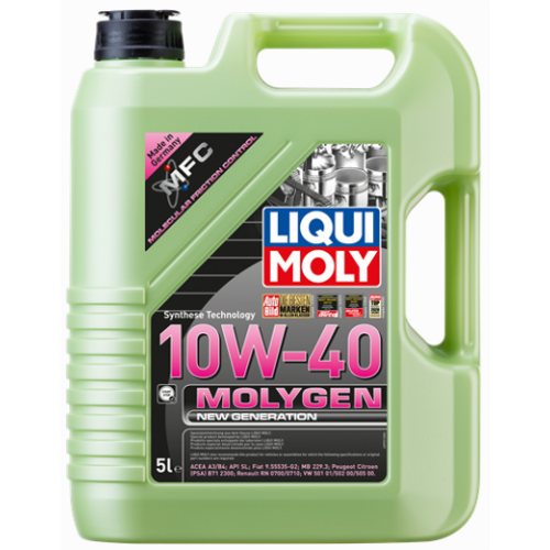 10W40  MOLYGEN NEW GENERATION 5LT  / MOTOR YA