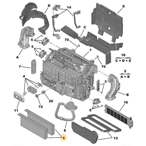 Orijinal Polen Filtresi 3008 P84E  5008 P87E  9821501880