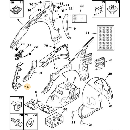 ORIJINAL 307 Sa� Far Yuva Sac� 711377