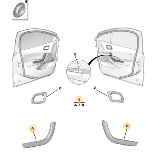 Orijinal n Kap  Kolu i Ss  308 T7  9342T1