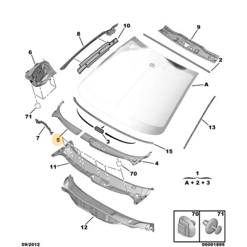 Orijinal 206 n Cam Izgaras Sa  8120F8