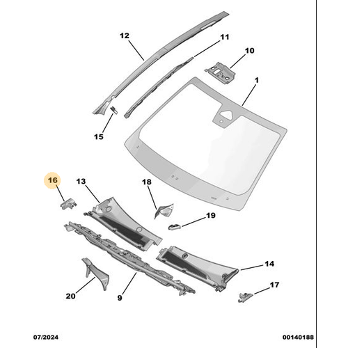 Orijinal S�zd�rmaz K�p�k - Sa�   Peugeot - 5008 P74 GT   9843850380
