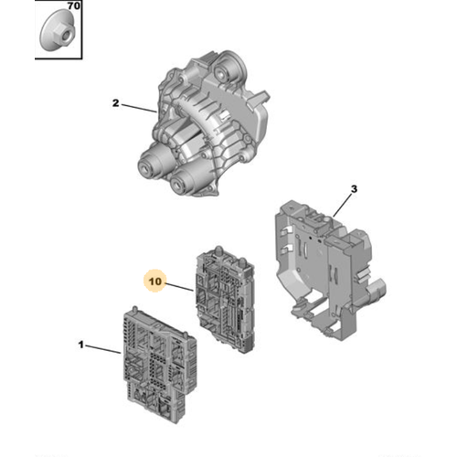 Orijinal Konsol Datm Kutusu 308 P5   9846631580