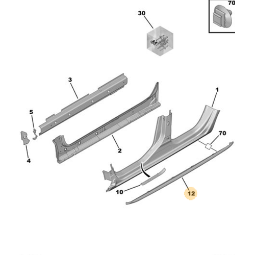 Orijinal Marpiyel Fitili Sa 3008 T84  7010Y8