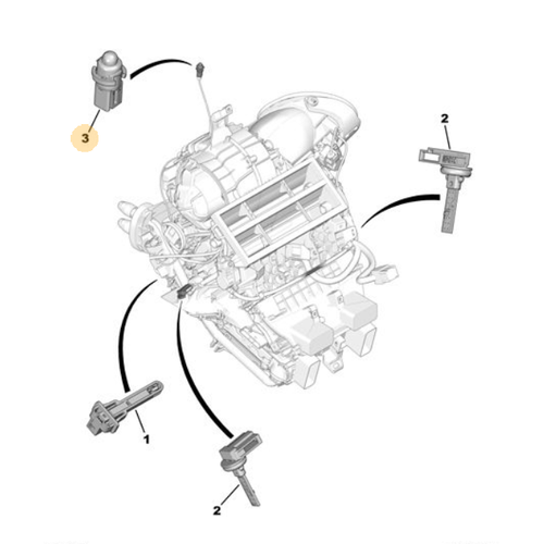 Orijinal Gne Kaptr 308 T7    6445NH