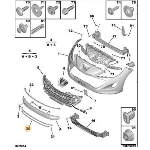 ORIJINAL 307 Tampon ��talar�    745398