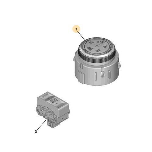 Orijinal  Dinamik Denge Kontrol Butonu 3008 P84E  5008 P87E  98113880Vd