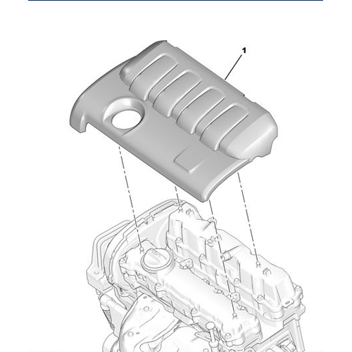 ORIJINAL 307 1.4 16V MOTOR ST KAPAK 0137E0