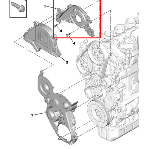 ORIJINAL 1.6 HDI TRIGER KAPAK ARKA 0320W5