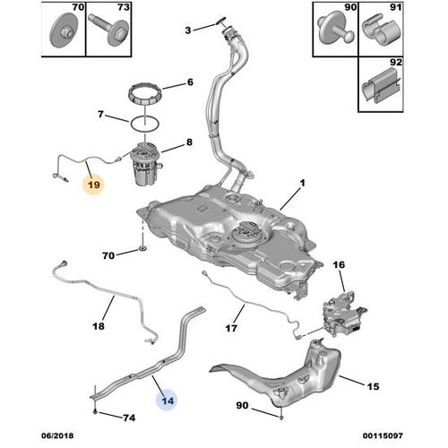 ORIJINAL YAKIT  BESLEME HORTUMU    9806890980