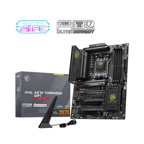 Msı Mag X870 Tomahawk Wıfı Ddr5 Atx Am5 X870 Soket Ddr