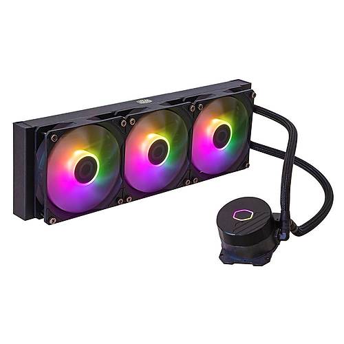 Coolermaster 360Mm Ml360L Core Argb Mlw-D36M-A18Pz-R1 Sıvı Soğutmalı Am5-1700P İşlemci Fanı