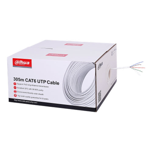 Dahua Cat6 Gri Utp Data Kablosu (305M)
