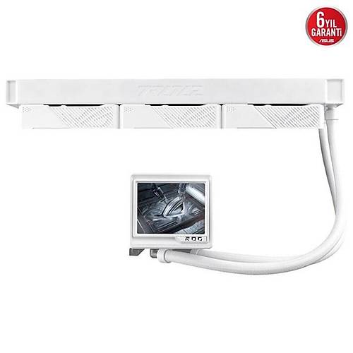 ASUS 360MM ROG RYUJIN III 360 ARGB EXTREME WHITE AM5-1851P SIVI SOĞUTMALI İŞLEMCİ FANI BEYAZ