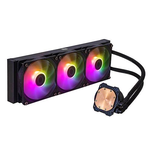 Coolermaster 360Mm Ml360L Core Argb Mlw-D36M-A18Pz-R1 Sıvı Soğutmalı Am5-1700P İşlemci Fanı