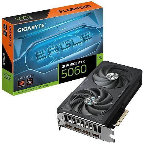 GIGABYTE 8GB RTX5060 EAGLE OC GV-N5060EAGLE OC-8GD GDDR7 HDMI-DP PCIE 5.0