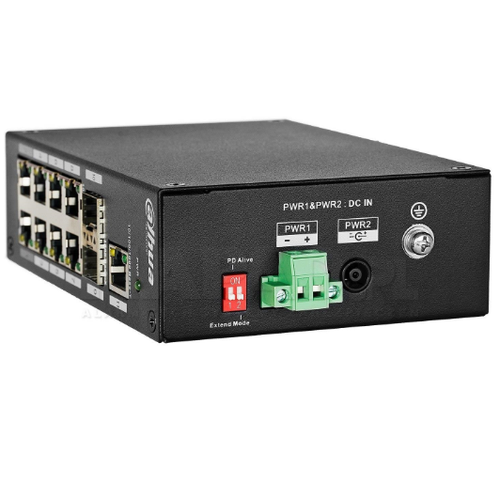Dahua 8Port Full Poe Pfs3211-8Gt-120-V2 Ggabt Ynetilemez Endstriyel Switch
