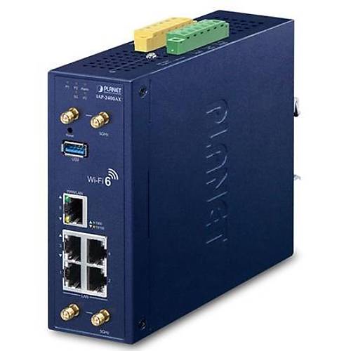 Planet Pl-Iap-2400Ax End�striyel 5Ghz 802.11Ax 2400Mbps Kablosuz Access Point