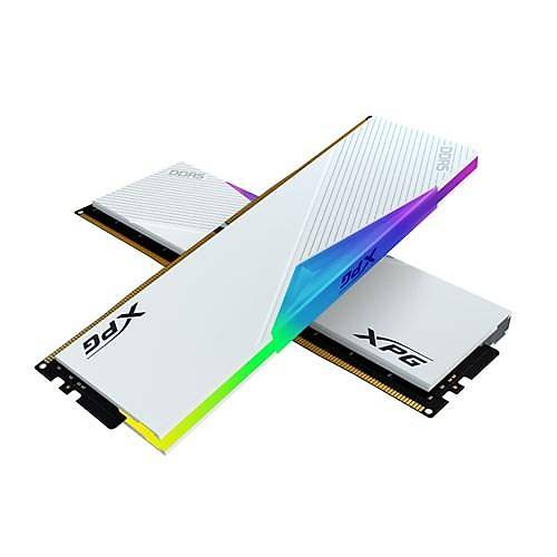 Xpg 32Gb (2X 16Gb) Ddr5 6400Mhz Cl32 Rgb Dual K�t Pc Ram Lancer Ax5U6400C3216G-Dclarwh Beyaz