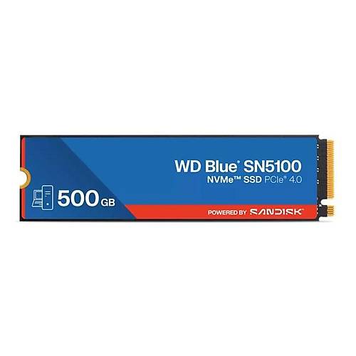 WD Blue SN5100 500GB M.2 NVMe SSD (6600-5600)