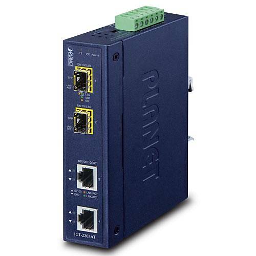 Planet Pl-Igt-2205At Endstriyel Media Converter (Industrial Media Converter)