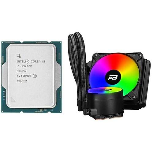 INTEL CORE i5 13400F 30MB 10�ekirdekli VGA YOK 1700p 65w S�v� So�utmal� Fanl�