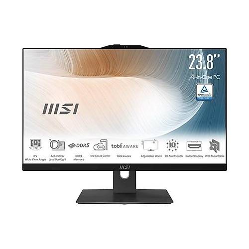 MSI 23.8&quot; DOKUNMATIK MODERN AM242TP 12M-1678XTR CORE i5 1235U-8GB RAM-512GB NVME-FDOS