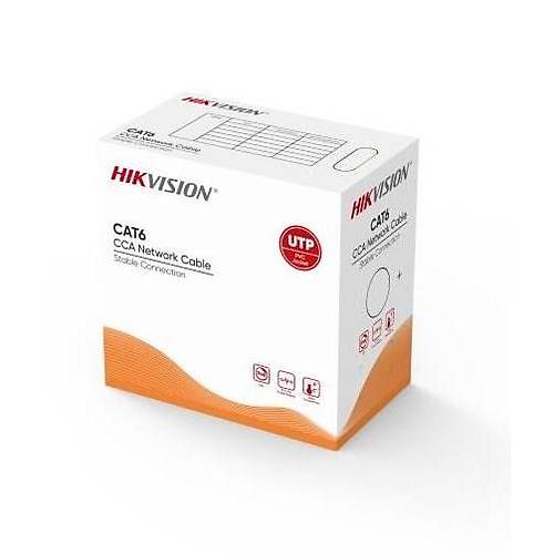 HIKVISION 23AWG Gri 305m CCA CAT6 DS-1LN6UU-CCA(O-STD)