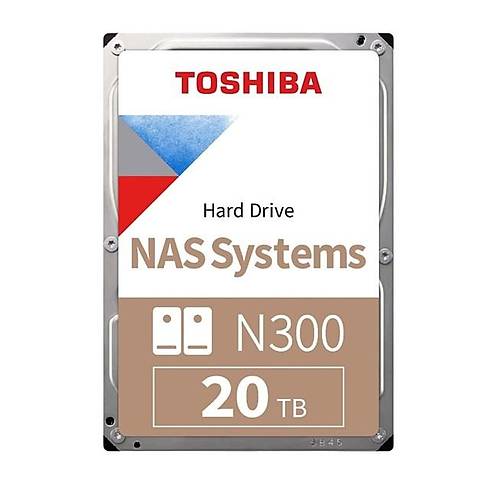 Toshiba N300 20TB 7200Rpm 512MB - HDWG62AUZSVA