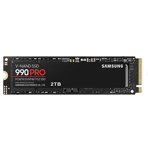 SAMSUNG MZ-V9P2T0BW 990 PRO M.2 2TB (7450-6900MB-s) PCIe + NVMe (V-NAND 3bit MLC) SSD Disk (22x80MM)