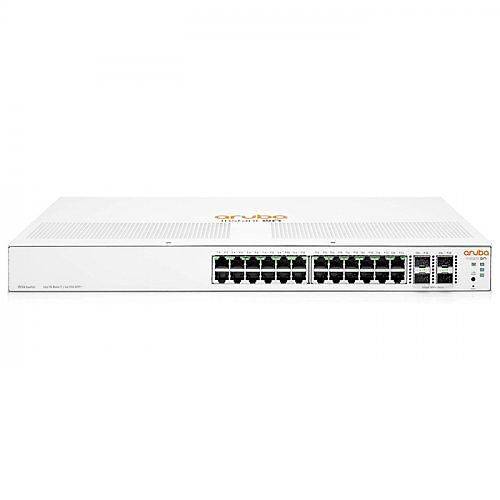 Aruba 24Port Instant On 1930 24G Jl682A Ggabt 4Xsfp+ Ynetilebilir Switch Rackmount