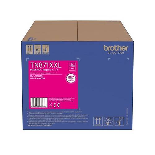 BROTHER TN871XXLM 12.000 Sayfa K�rm�z� Toner