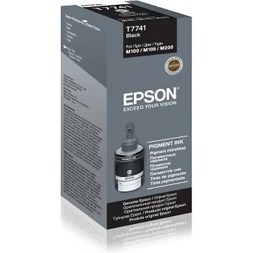 Epson C13T77414A Black, P�gment-140Ml-M105,M100,M200