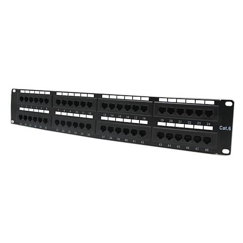 Codegen Cat6 1U 48 Port Moduler Patch Panel (Cod648)